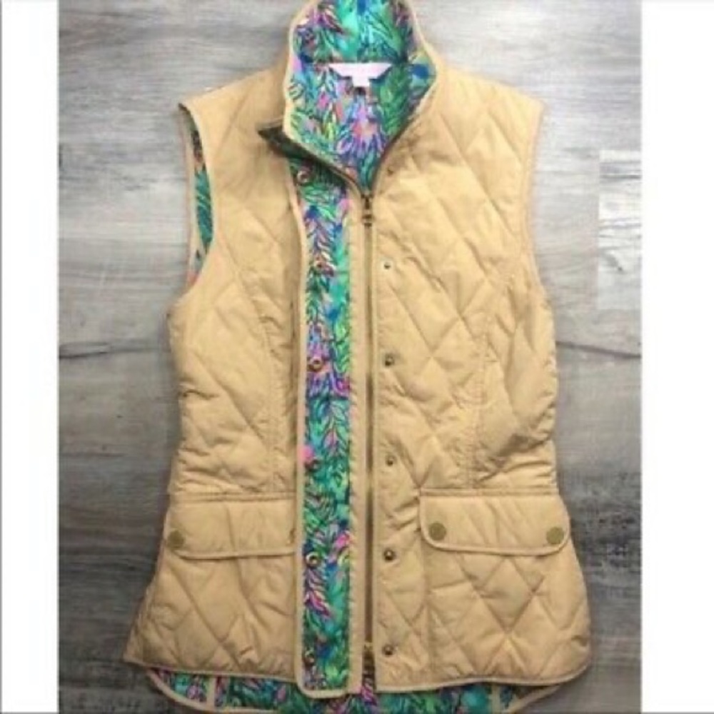 Lilly Pulitzer Quilted Vest